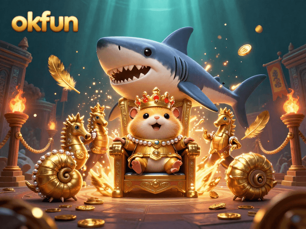 Spin and win on okfun with vibrant 3D illustrations depicting thrilling casino elements!