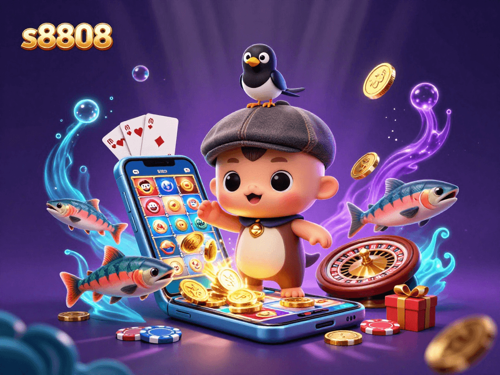 Spin the reels at s8808 for exhilarating slot game excitement with vibrant characters