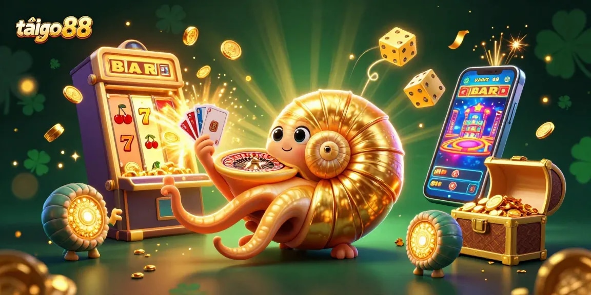 Spin the exciting slots and enjoy vibrant gameplay with tải go88 in this dynamic 3D scene.