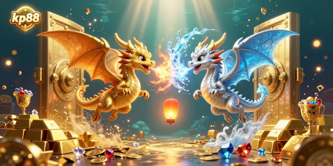 Experience kp88 with thrilling dragon battles and treasure in a cinematic casino adventure.
