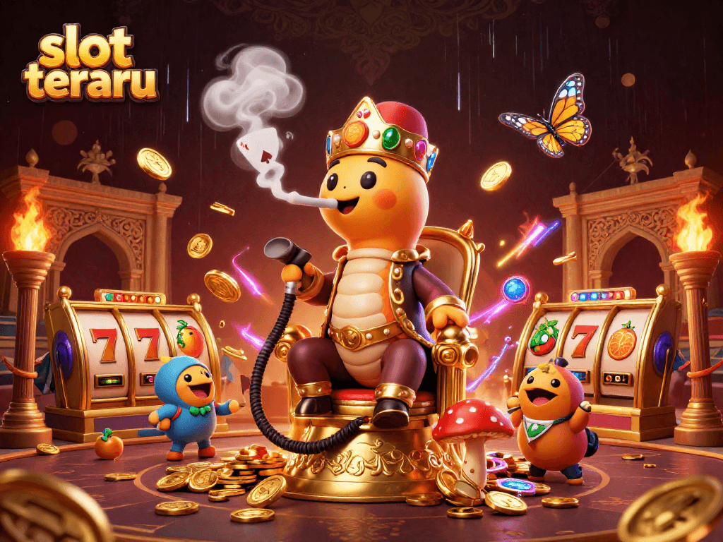 Engage in the excitement of 'slot terbaru' with vibrant symbols, dynamic action, and immersive casino visuals.