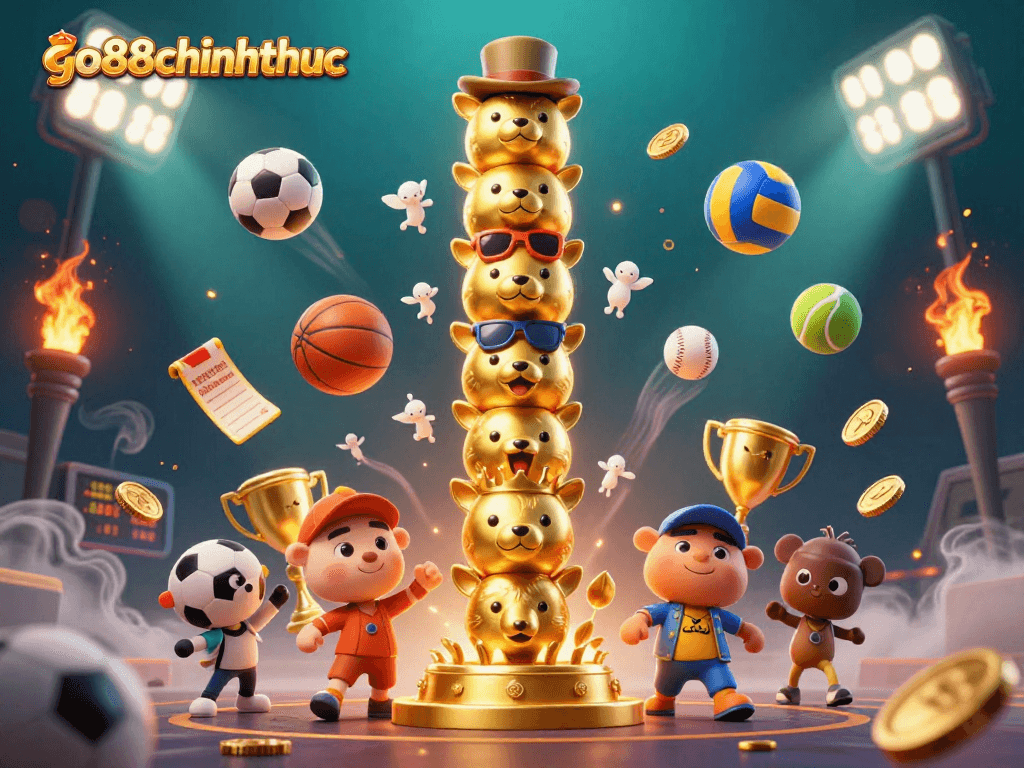 Engage with exciting betting features at go88chinhthuc, highlighted by dynamic sports elements and a lively casino atmosphere.