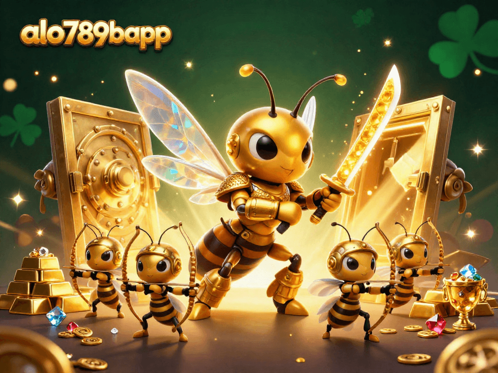 Engage in thrilling action at alo789bapp, where the golden hornet leads a dynamic gaming scene.
