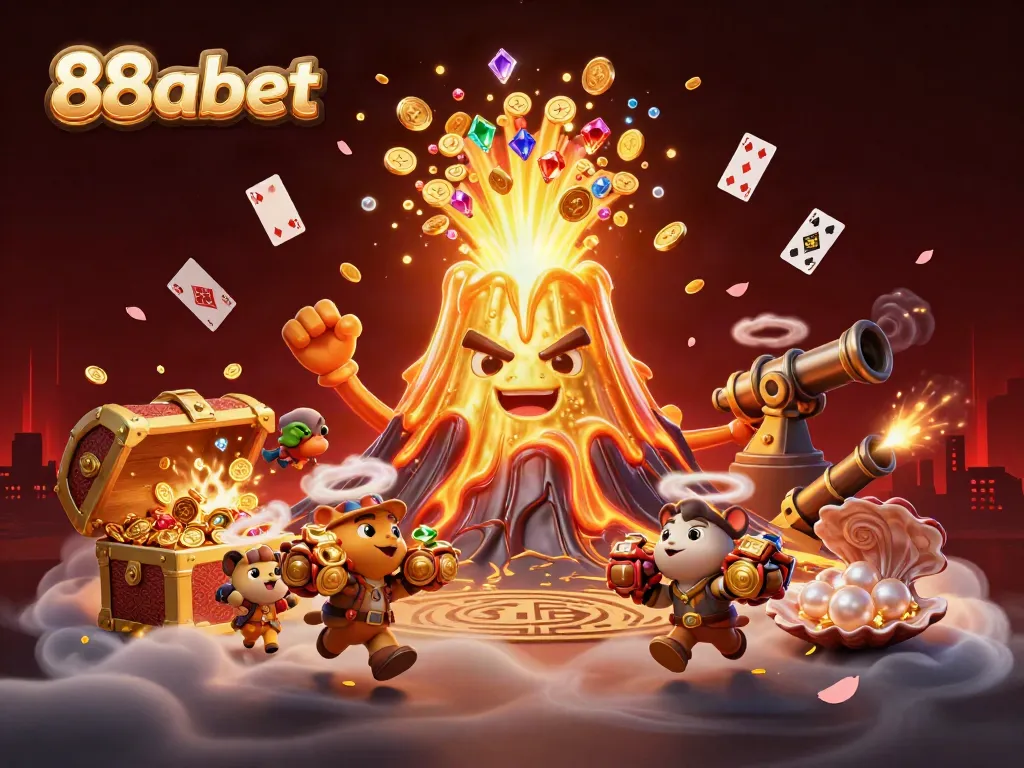 Join the adventure with 88abet at the golden volcano, where treasures await!