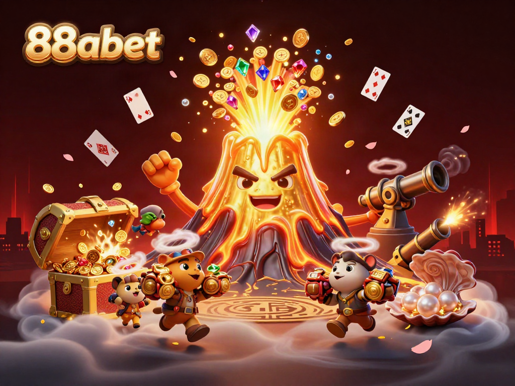 Join the adventure with 88abet at the golden volcano, where treasures await!
