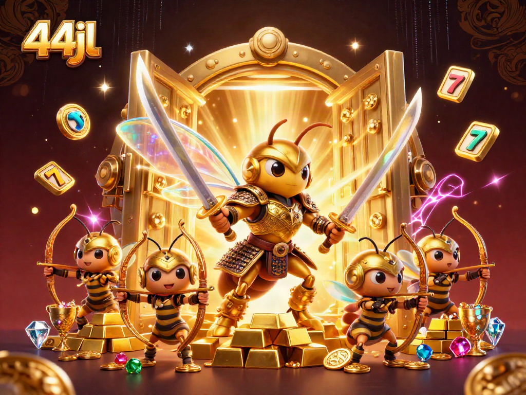 Interact with the thrilling 44jl casino scene filled with fantasy and wealth.