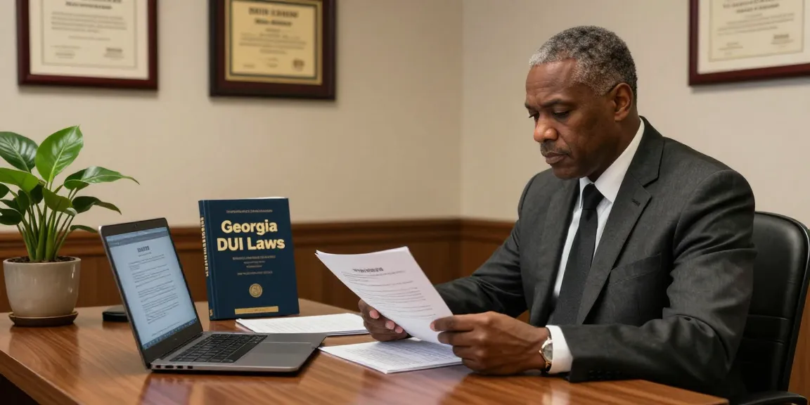 Cobb County DUI lawsuit consultation with award-winning attorney Bubba Head, showcasing a professional legal environment.