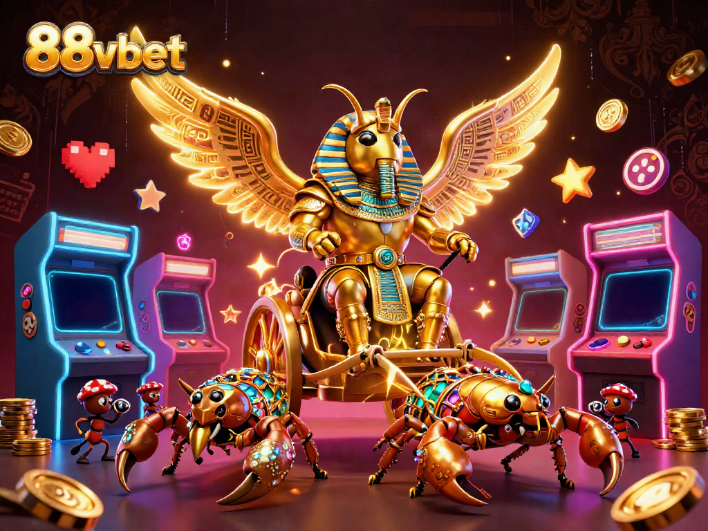 Experience thrilling moments at 88vbet with a vibrant 3D casino adventure featuring animated characters and games.