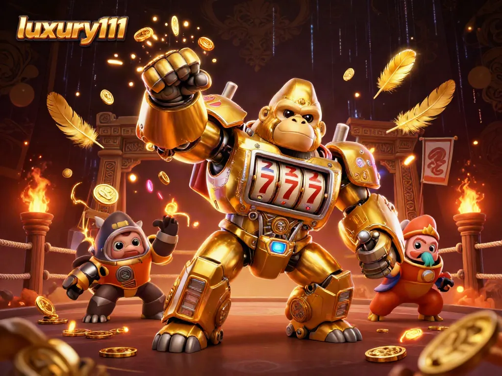 Engage with luxury111, a vibrant 3D casino illustration featuring dynamic gambling elements and iconic avatars.