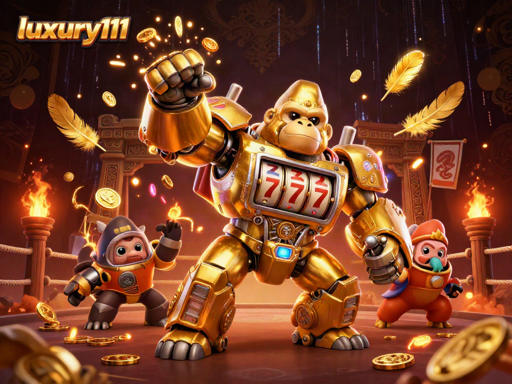 Engage with luxury111, a vibrant 3D casino illustration featuring dynamic gambling elements and iconic avatars.