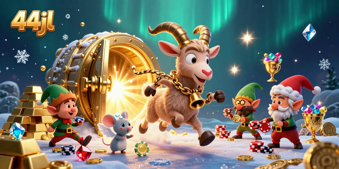 Experience gaming excitement with 44jl as Krampus, angel mouse, and gremlins steal chips!