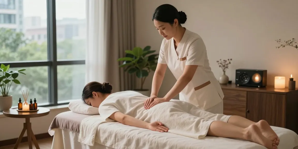 Experience premium 성남출장안마 services in a tranquil home setting.