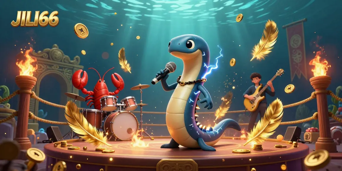 Engage in thrilling action at JILI66 with vibrant underwater casino games featuring unique characters.