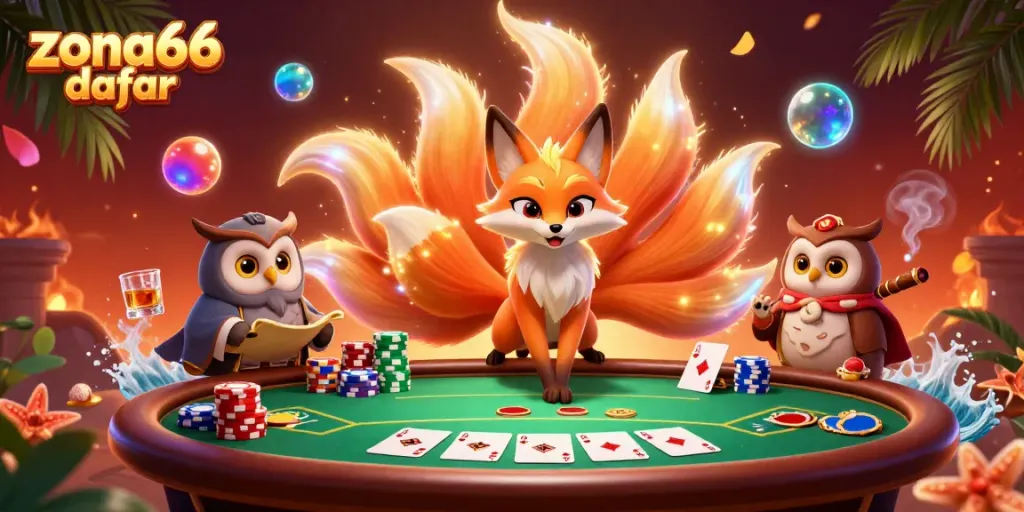 Menangkan permainan dengan zona66 daftar di meja poker yang mengesankan.