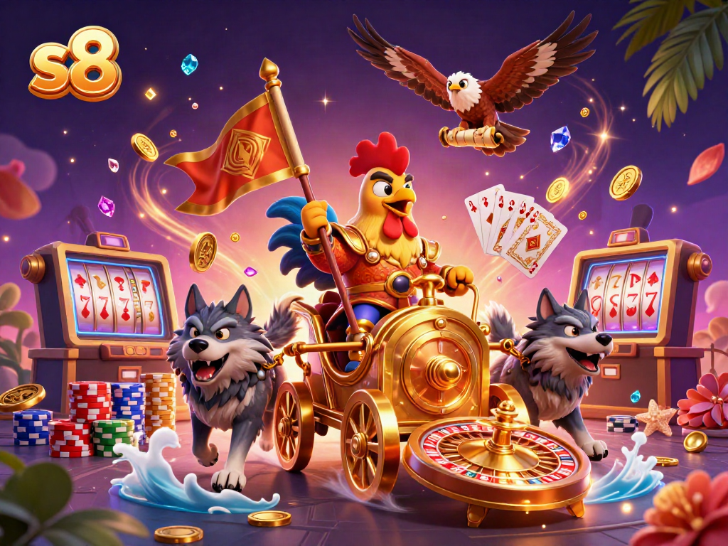 Experience thrilling wins at s8 with vibrant gaming elements and action-packed visuals