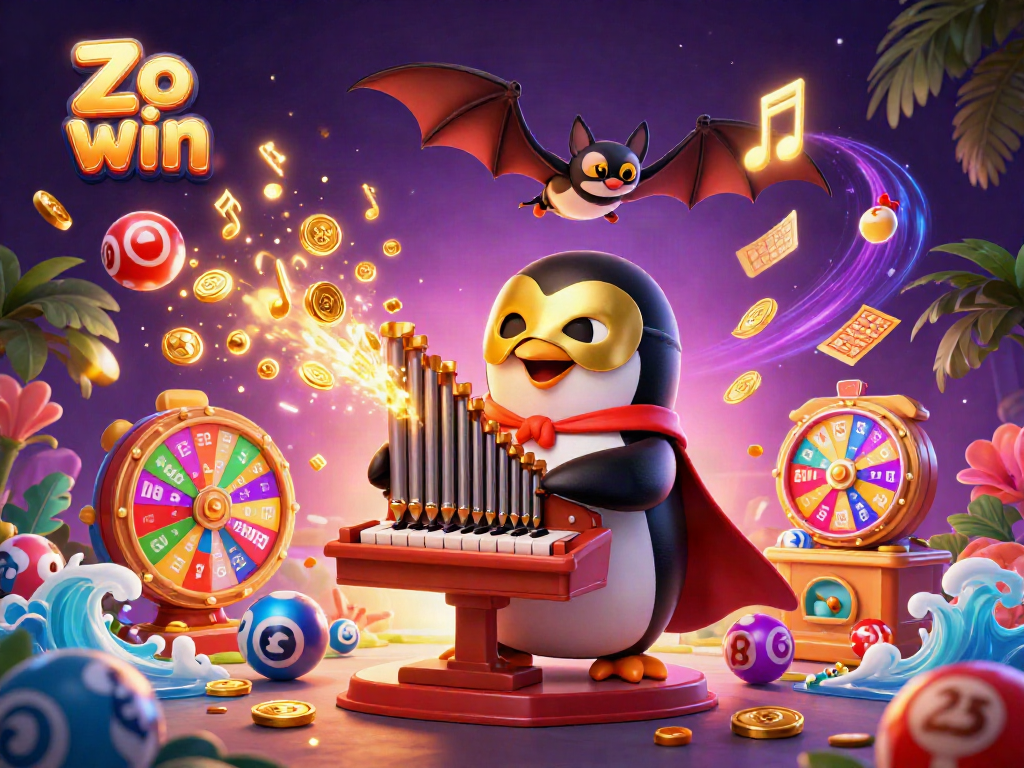 Experience the thrill of winning at Zo win with colorful gameplay, golden tokens, and immersive casino elements.