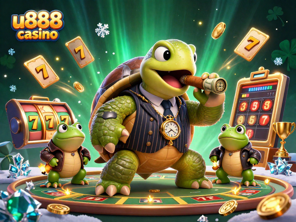 Experience thrilling moments at u888 casino with dynamic games and vibrant cartoon characters.