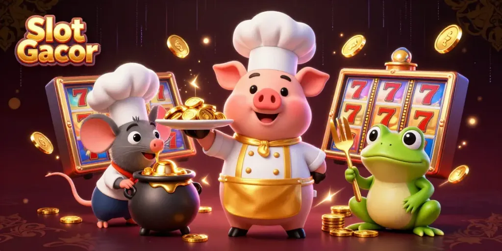 Slot Gacor memberikan pengalaman menarik dengan berbagai simbol slot dan potensi kemenangan.