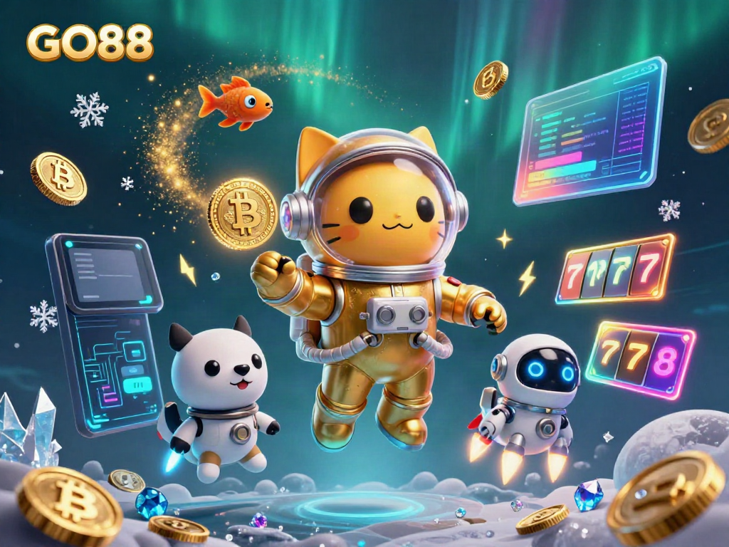 Experience thrilling gameplay with GO88 in a vibrant casino-themed universe full of action and adventure.