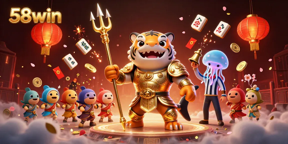 Experience the thrilling underwater gaming delight at 58win with vibrant visuals and engaging elements.