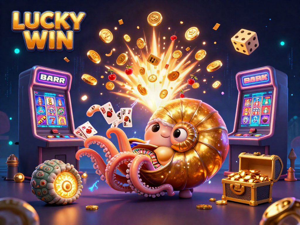 Experience the excitement at LUCKY WIN with vibrant casino themes and stunning game elements.