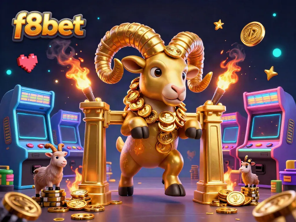 Engage with f8bet’s vibrant world of online gambling through this dynamic 3D casino illustration.