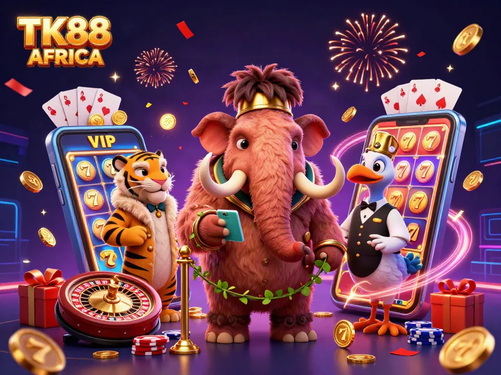 Join the fun at TK88 AFRICA with vibrant 3D characters and thrilling casino games.