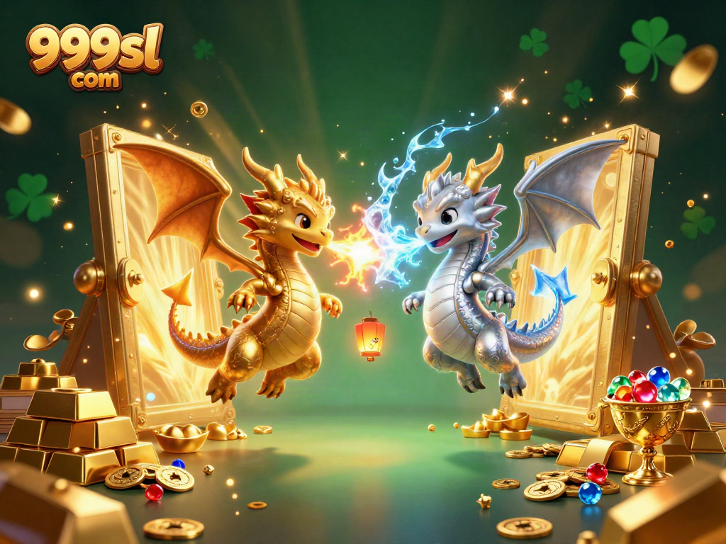 Engage with thrilling gameplay at 999sl com featuring dual dragons amidst a treasure-filled adventure.