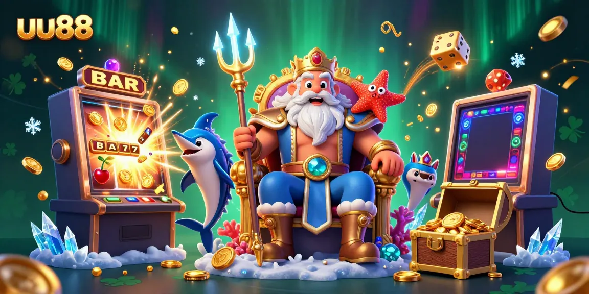 Experience exciting slots at uu88 with Neptune, golden coins and vibrant casino games.