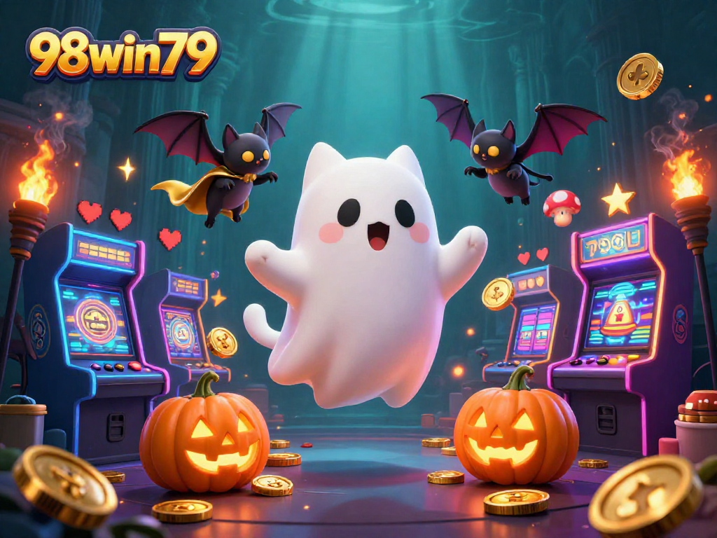 Engage in thrilling gameplay at 98win79 with a vibrant 3D casino experience featuring exciting characters.