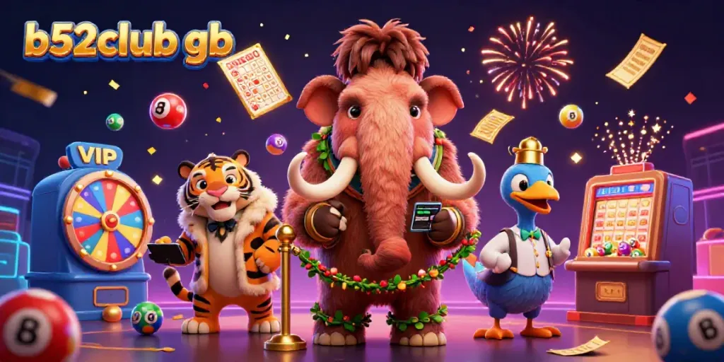 Experience thrilling gameplay at b52club gb with vibrant characters and dynamic casino elements.