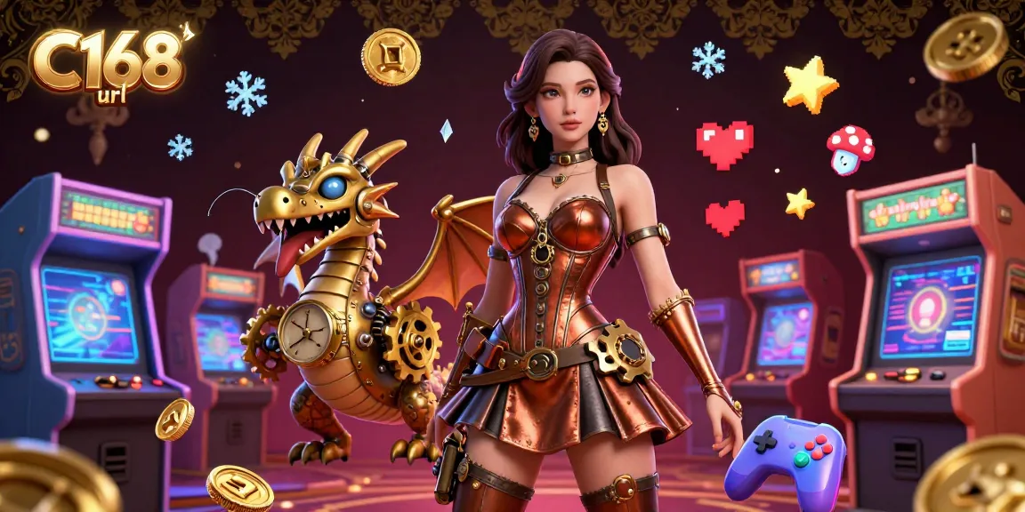 Engage with C168 url's thrilling gaming experience alongside stunning 3D characters and vibrant casino elements.