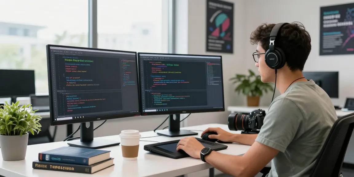 Kinetiq Hyperliquid protocol analysis in a vibrant tech workspace with dual screens and a developer.
