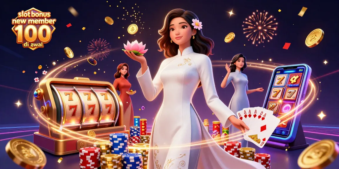 Play exciting slots with a slot bonus new member 100 di awal for new players at top casinos, maximizing your wins!