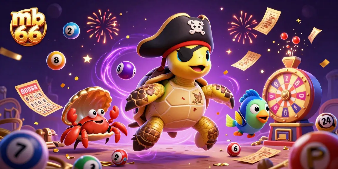 Experience thrilling games at mb 66 as a vibrant turtle, crab, and parrotfish discover hidden treasures.