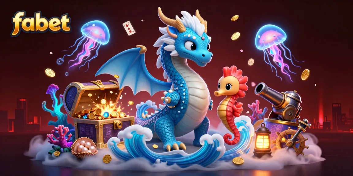 Bet big with fabet's thrilling underwater casino adventure featuring unique marine characters!