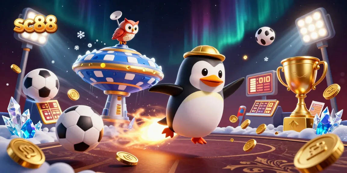 Experience the excitement of sc88 through this vibrant 3D casino scene, blending fun and fantasy.