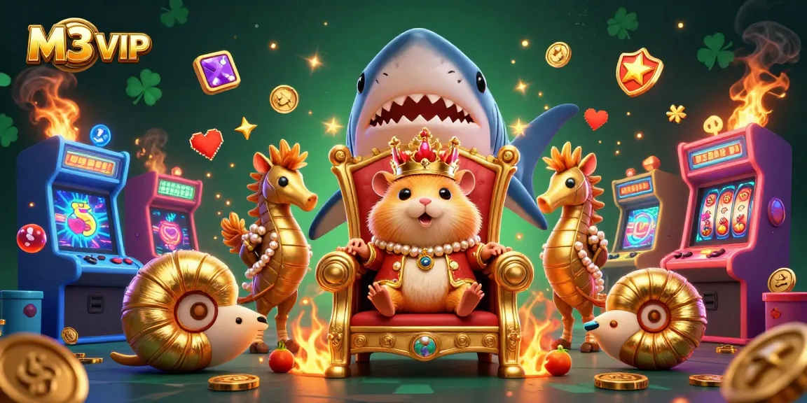 Engage with M3 VIP for a chance to win big at this exciting online casino illustration.