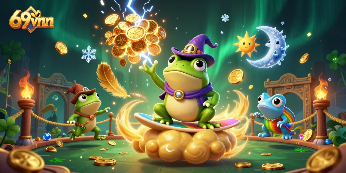 Experience exciting gameplay at 69vnn while storming through golden coins and breathtaking visuals.