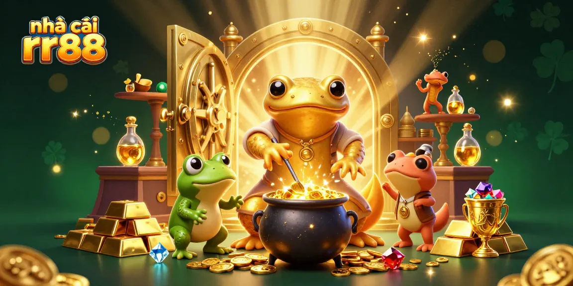 Play and win at nhà cái rr88 with giant treasures and magical alchemists in an enchanting 3D world.