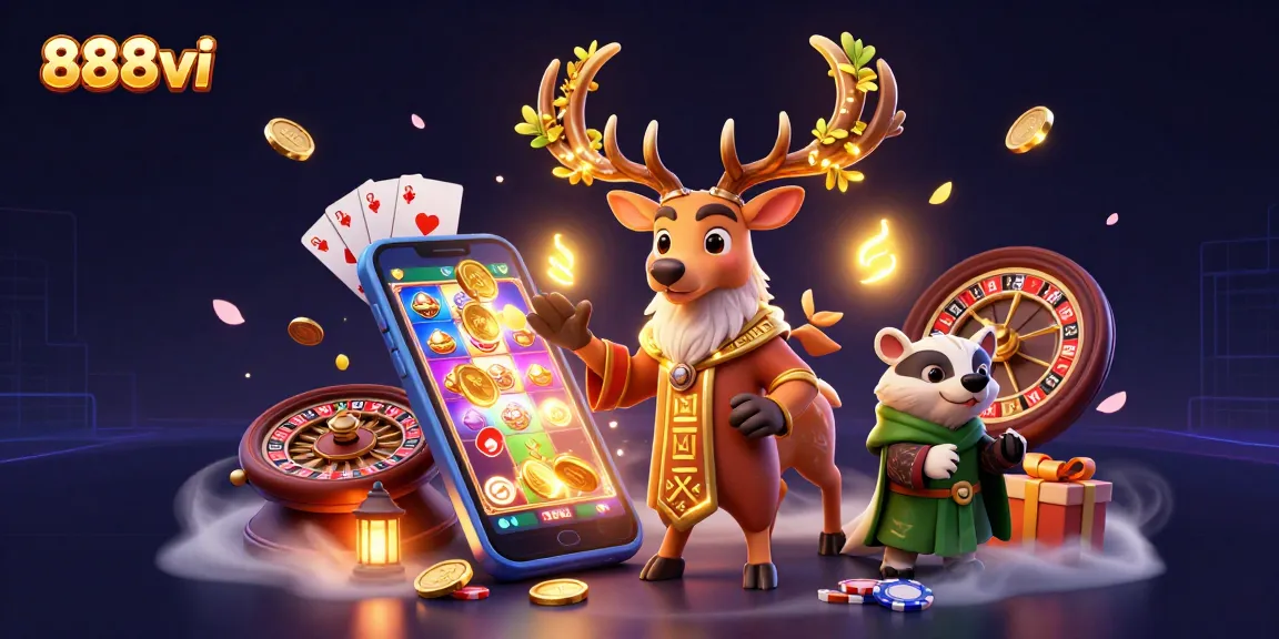 Experience thrilling gameplay at 888vi with dynamic slot games, colorful designs, and engaging animations.