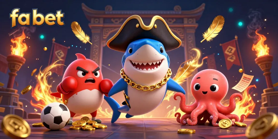 Experience fa bet excitement with a dynamic pirate-themed betting scene featuring engaging characters and casino elements.