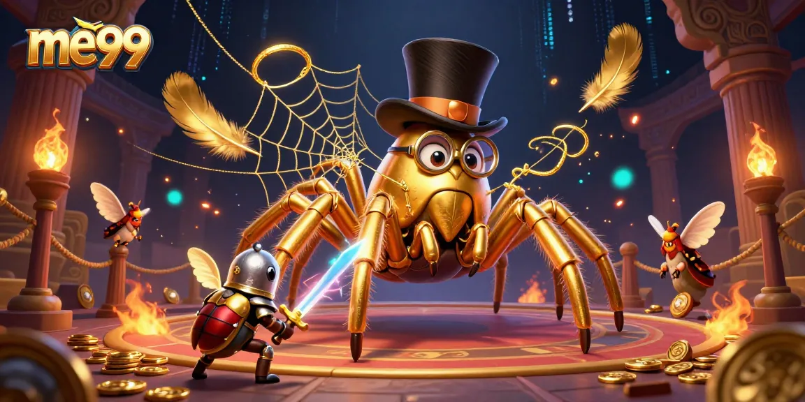 Experience the excitement of me99 with vibrant casino characters and rich gambling themes.