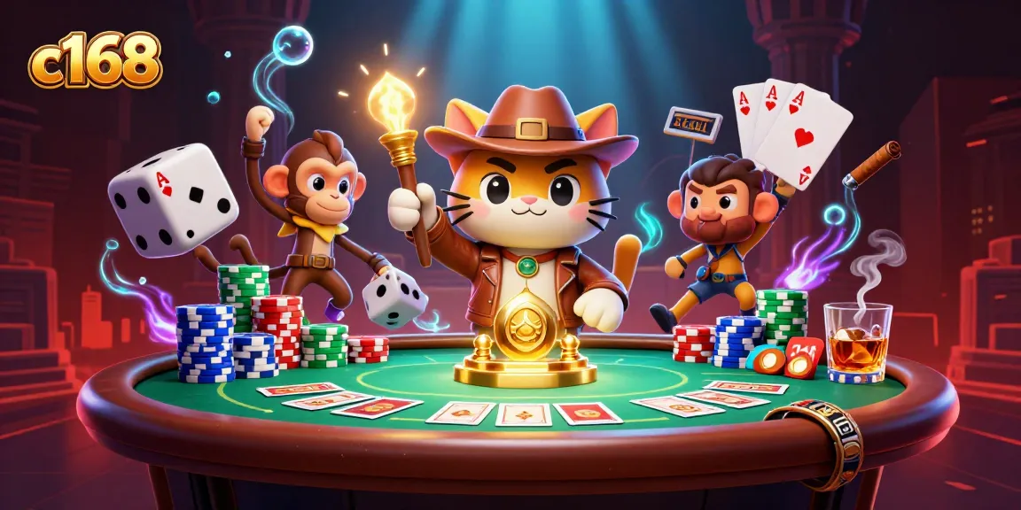 Experience thrilling gameplay at c168 with dynamic poker scenes and vibrant characters.