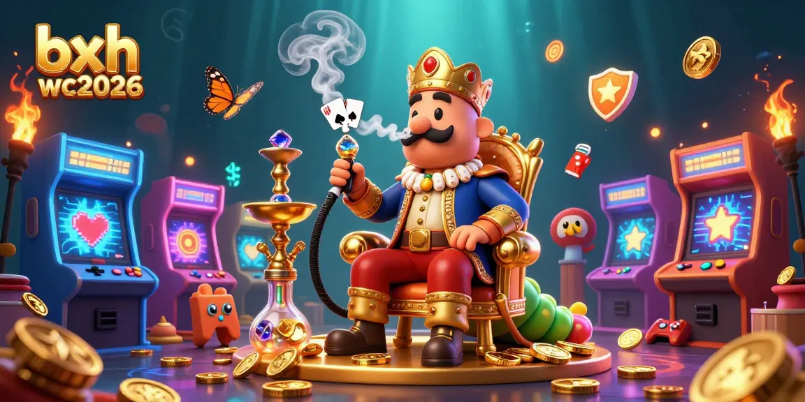 Engage in gambling strategies with bxh wc2026 while enjoying a vibrant, cartoonish casino atmosphere.