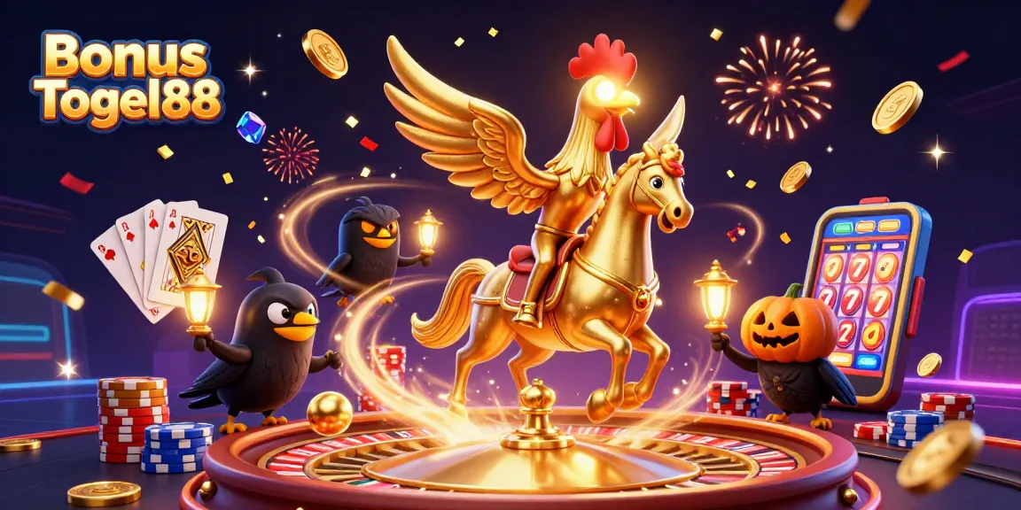Engage with Bonus Togel88 and experience a vibrant casino atmosphere filled with golden rewards.