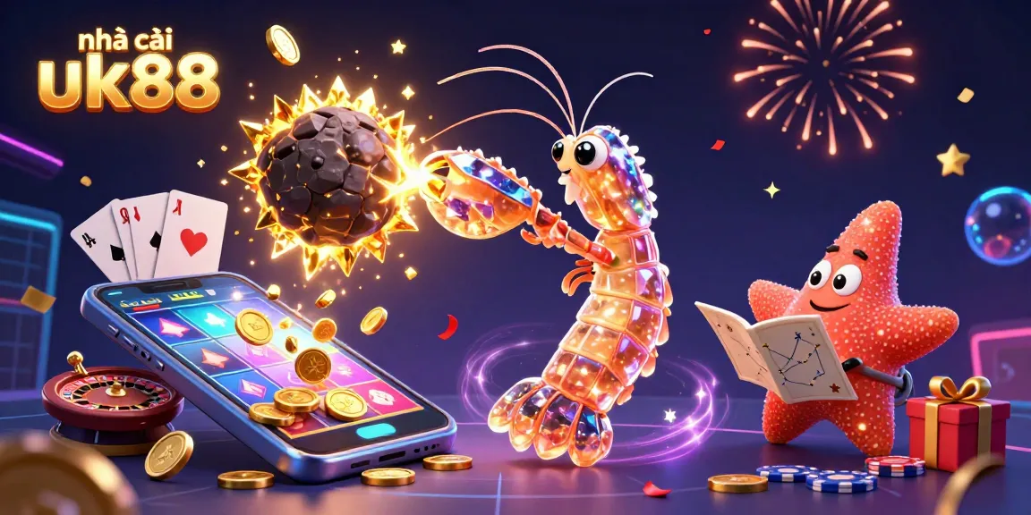 Experience the excitement at nhà cái uk88 with a vibrant galactic casino adventure!