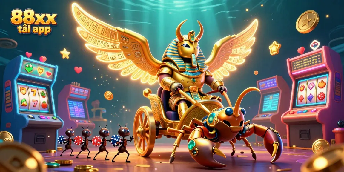 Experience thrilling gameplay with the 88xx tải app featuring rich casino elements and colorful 3D visuals.