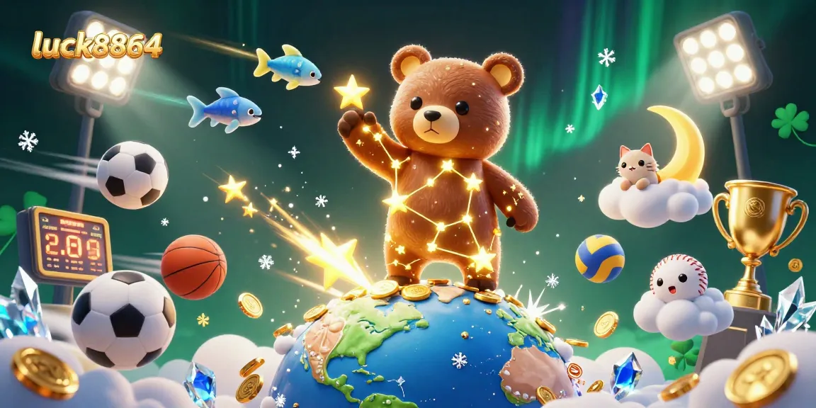 Experience luck8864 with thrilling sports betting and dynamic casino elements in a vibrant scene.