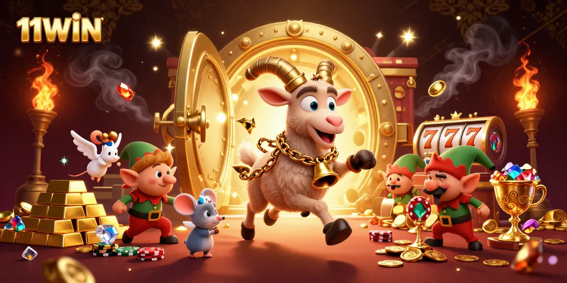 Gamblers enjoy thrilling games at the 11WIN holiday-horror casino filled with treasures.